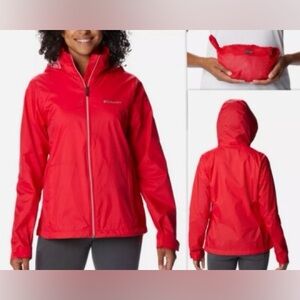 Columbia Women's Switchback Packable Rain Jacket Hidden Hood